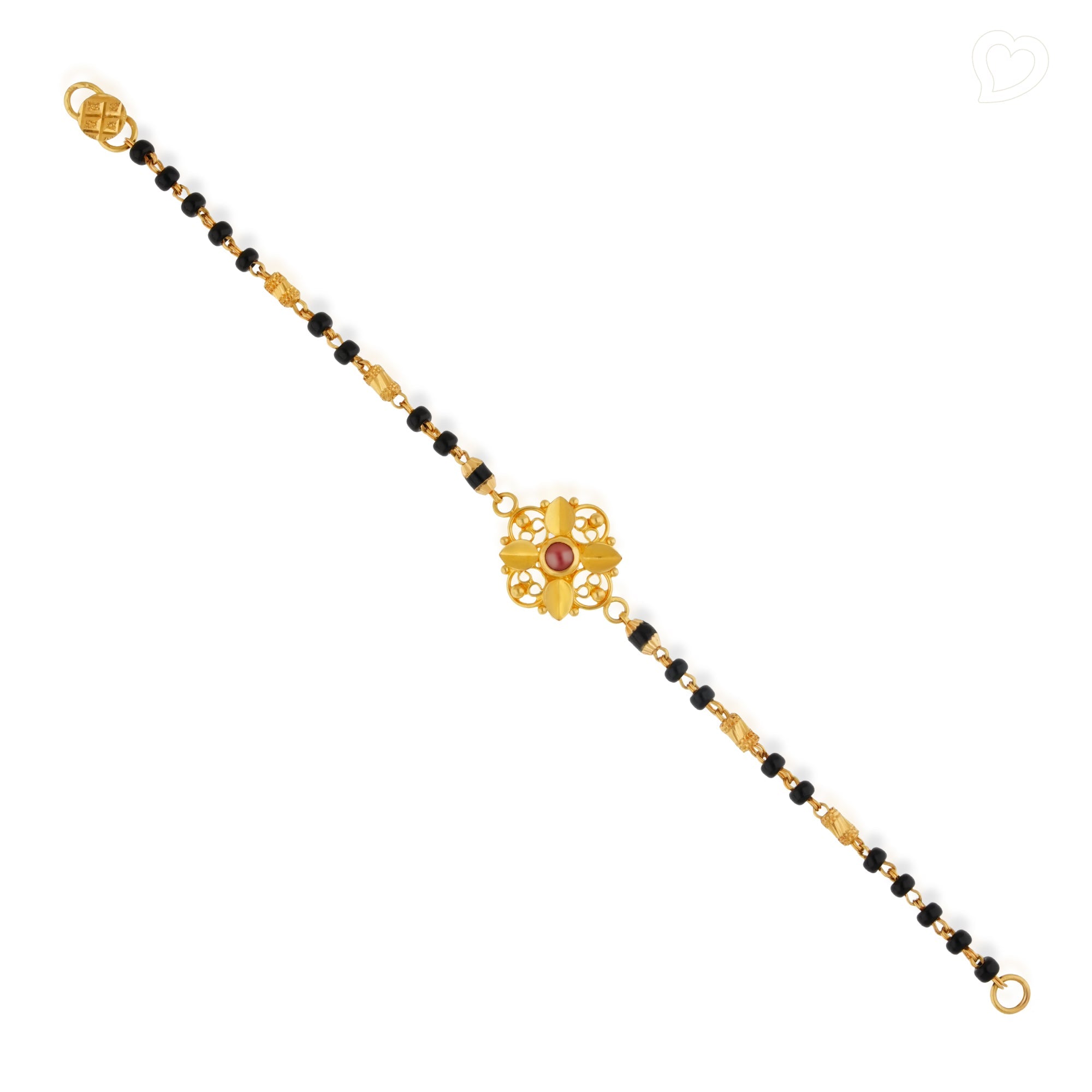 Little Nura Blackbead Anklet