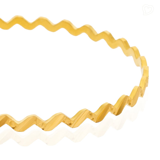 Zig Zag Bangle