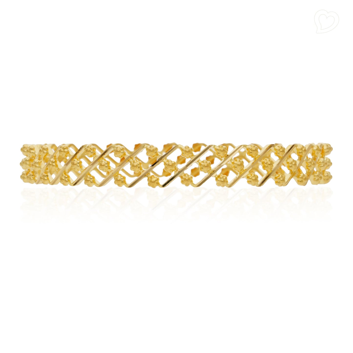 Subtle Motif Classic Bangle