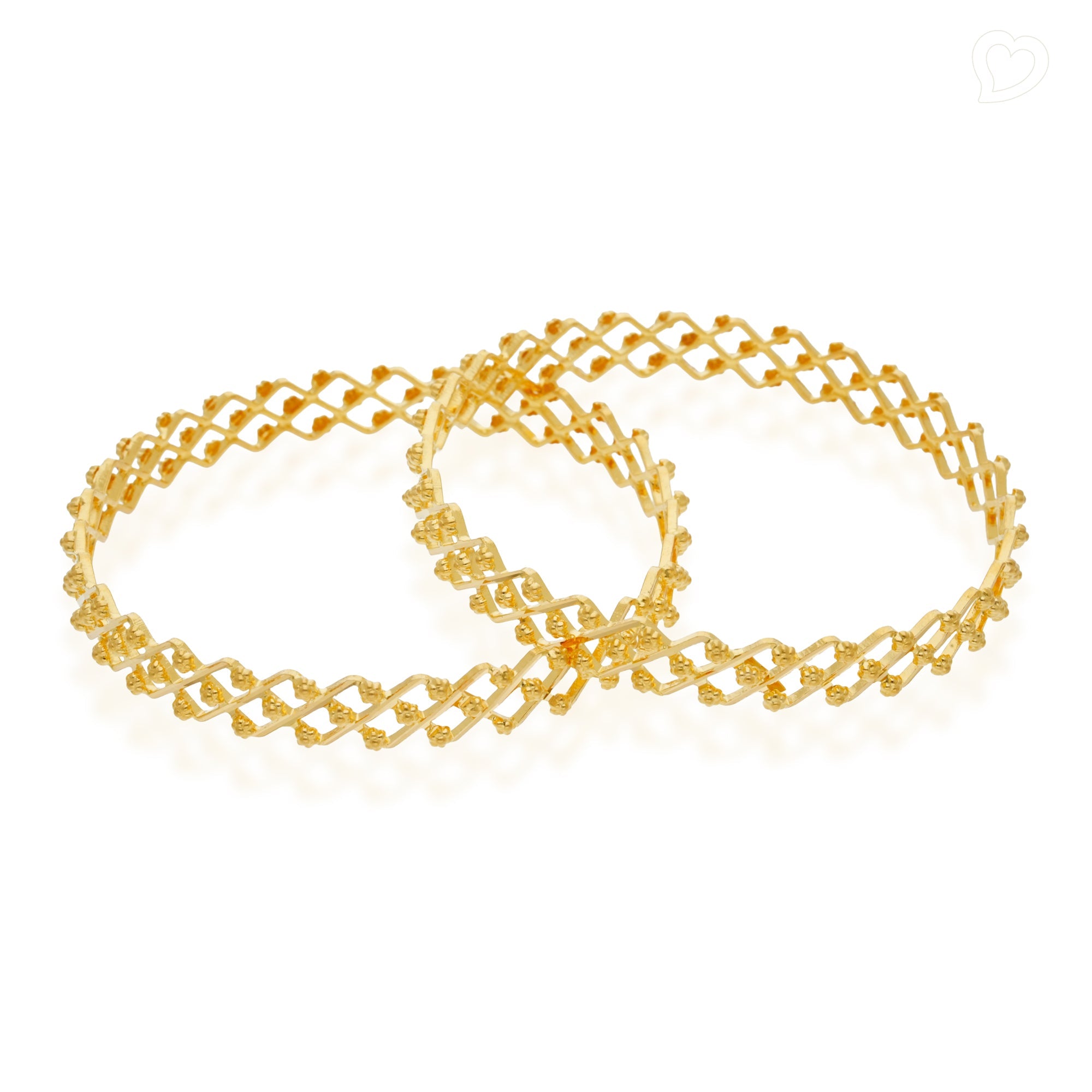 Subtle Motif Classic Bangle