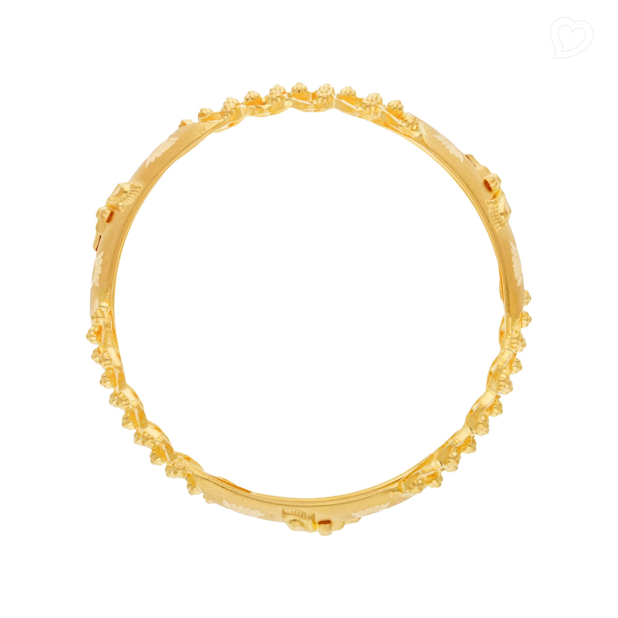 Dual Tone Partywear Bangle