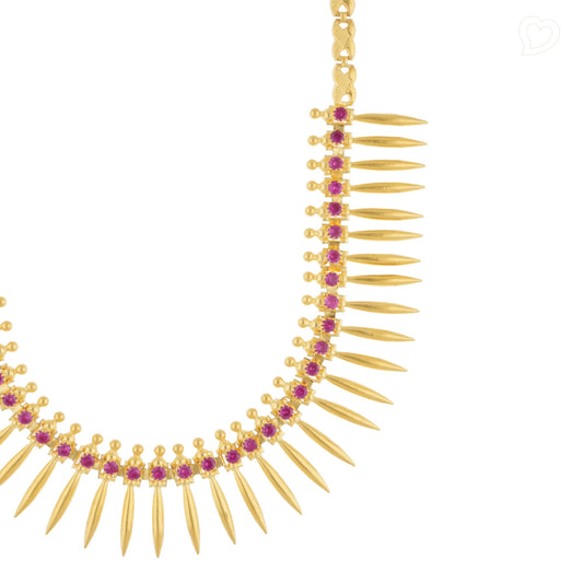 Traditional Mullamottu Necklace