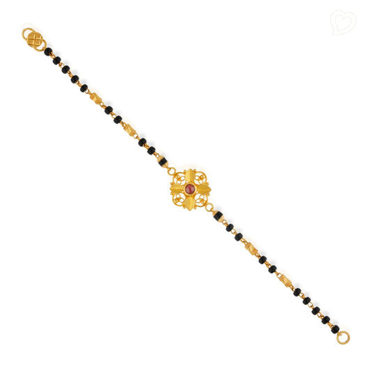 Little Nura Blackbead Anklet