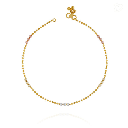 Fancy Bead Anklet