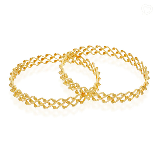 Subtle Motif Classic Bangle