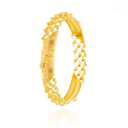 Dual Tone Partywear Bangle